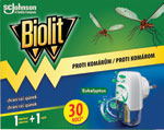 Biolit elektrický odparovač s tekutou náplňou eukalyptus 30 nocí 1+21 ml - Teta drogérie eshop