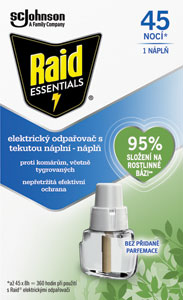 Raid Essentials tekutá náplň do elektrického odparovača 27 ml
