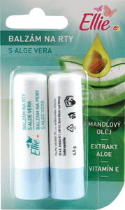 Ellie balzam na pery Aloe 2 x 4,8 g