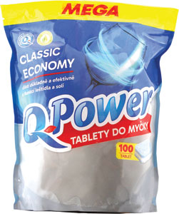 Q-Power tablety do umývačky riadu Classic 100 ks