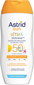 Astrid Sun detské mlieko na opalovanie OF 50 200 ml