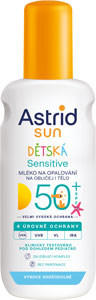 Astrid Sun detské mlieko na opalovanie sprej OF 50+ 150 ml