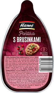 Hamé pomazánka s brusnicami 105 g