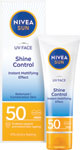 Nivea Sun zmatňujúci pleťový krém na opaľovanie SPF50 50 ml - Teta drogérie eshop
