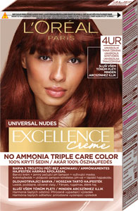 L'Oréal Paris Excellence Nudes Copper 4UR Univerzálna tmavočervená