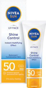 Nivea Sun zmatňujúci pleťový krém na opaľovanie SPF50 50 ml
