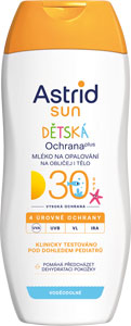 Astrid Sun detské mlieko na opalovanie OF 30 200 ml