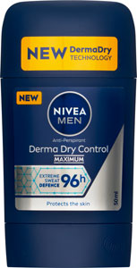 Nivea Men tuhý antiperspirant Derma Dry Control 50 ml