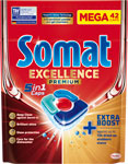 Somat Excellence 5in1 kapsule do umývačky riadu 42 ks - Teta drogérie eshop
