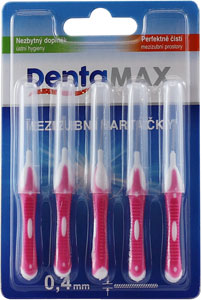 Dentamax mezizubné kefky 0,4 mm 5 ks