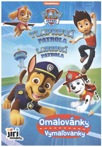 Vymaľovánky A5 JM Paw Patrol