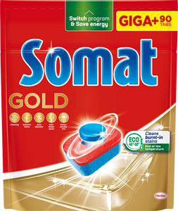 Somat Gold tablety do umývačky riadu 90 ks