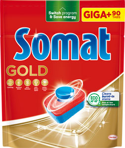 Somat Gold tablety do umývačky riadu 90 ks