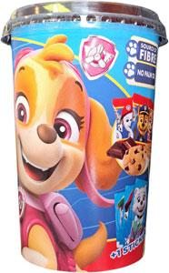 Pohár s jednotlivo balenými čokoládovými sušienkami Paw Patrol 55 g