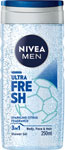 Nivea Men sprchovací gél Ultra Fresh 250 ml - Teta drogérie eshop