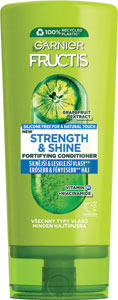 Garnier Fructis Strength & Shine posilňujúci balzam pre všetky typy vlasov bez lesku a sily 200 ml
