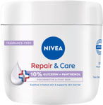 Nivea telový krém Repair&Care Sensitive 400 ml - Teta drogérie eshop