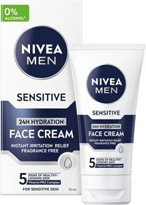 Nivea Men hydratačný krém Sensitive 75 ml