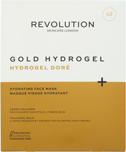 Revolution skincare hydratačná textilná maska Gold Hydrogel 1 ks