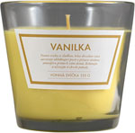Q-Home sviečka vanilka 155 g - Teta drogérie eshop