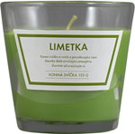 Q-Home sviečka limetka 155 g - Teta drogérie eshop