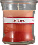 Q-Home sviečka jahoda 85 g - Teta drogérie eshop