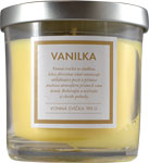 Q-Home sviečka vanilka 195 g - Teta drogérie eshop