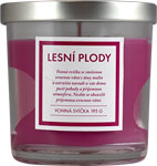 Q-Home sviečka lesné plody 195 g - Teta drogérie eshop