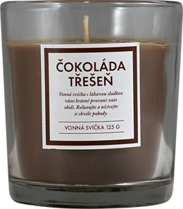 Q-Home sviečka čokoláda a čerešňa 125 g
