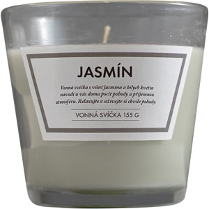 Q-Home sviečka jasmín 155 g