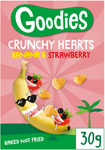 Goodies chrumky srdiečka banán, jahoda 30 g - Teta drogérie eshop
