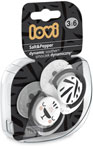 LOVI dynamický utišujúci cumlík 3-6 m Salt & Pepper 2 ks - Teta drogérie eshop