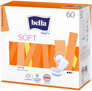 Bella slipové vložky Soft 60 ks