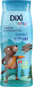 Dixi Svište šampón a sprchový gél Sviežosť a sila hôr 400 ml