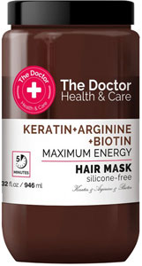 The Doctor maska maximálna energia Keratín + Arginín + Biotín 946 ml