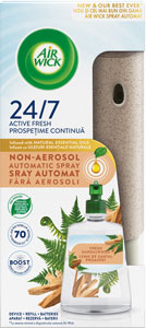 Air Wick Active Fresh automatický difuzér a náplň na vodnej báze Santálové drevo 228 ml