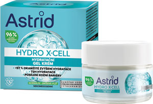 Astrid hydratačný gél krém pre normálnu a zmiešanú pleť Hydro X-Cell