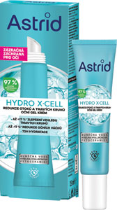 Astrid očný gél krém proti opuchom a tmavým kruhom Hydro X-Cell 15 ml