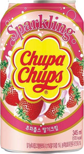 Chupa Chups nealkoholický sýtený nápoj Strawberry 345 ml