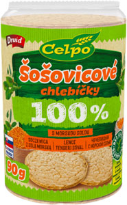 Celpo chlebíčky Šošovicové 90 g