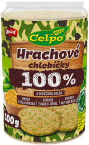 Celpo chlebíčky Hrachové 100 g
