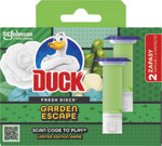 Duck WC čistič Fresh Discs Garden Escape 2 x 36 ml