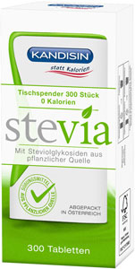 Kandisin Stévia 21g  300 tabliet