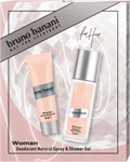 Bruno Banani darčeková sada Woman deodorant natural sprej 75 ml, sprchový gél 50 ml - Teta drogérie eshop