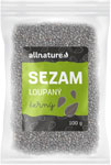 Allnature Sezam čierny lúpaný 100 g - Teta drogérie eshop