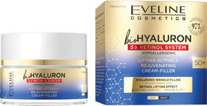 Eveline krém bioHYALURON 3 x Retinol system 50+ 50 ml