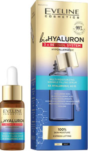 Eveline sérum bioHYALURON 3 x Retinol systém 18 ml