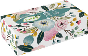 Tento hygienické vreckovky Recyklované 2-vrstvové 150 ks