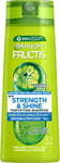 Garnier Fructis Strength & Shine posilňujúci šampón pre všetky typy vlasov bez lesku a sily 400 ml