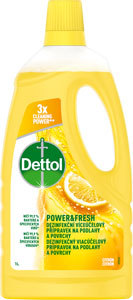 Dettol Power&Fresh Dezinfekčný viacúčelový prípravok na podlahy a povrchy 1000 ml